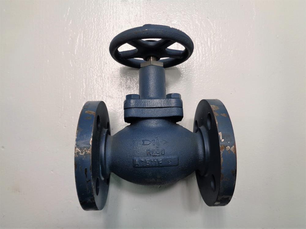 Rego 1-1/2" 400 WOG Refrigeration Globe Valve, Ductile Iron, A7511FP